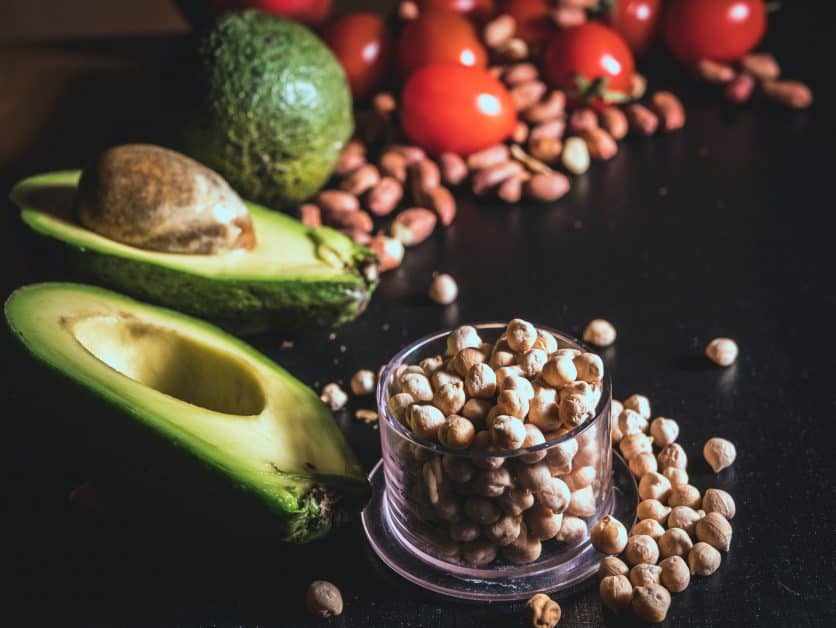 These beatifully arranged avocadoes, grains and nuts are some of the best foods to reduce tiredness, and they're delicious to boot!